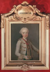 Károly József főherceg (1745-61) I. Ferenc császár (1708-65) és Mária Terézia osztrák császárné (1717-80) fia 1762